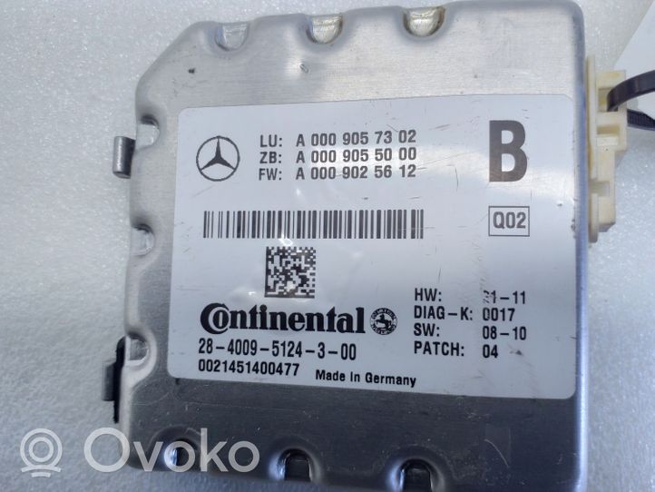 Mercedes-Benz B W246 W242 Tuulilasin tuulilasikamera A0009057302