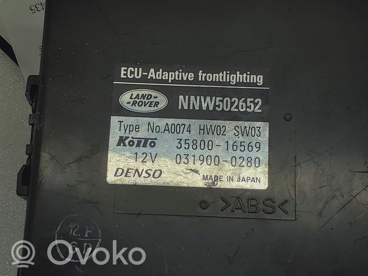 Land Rover Discovery 3 - LR3 Unité de commande, module ECU de moteur NNW502652