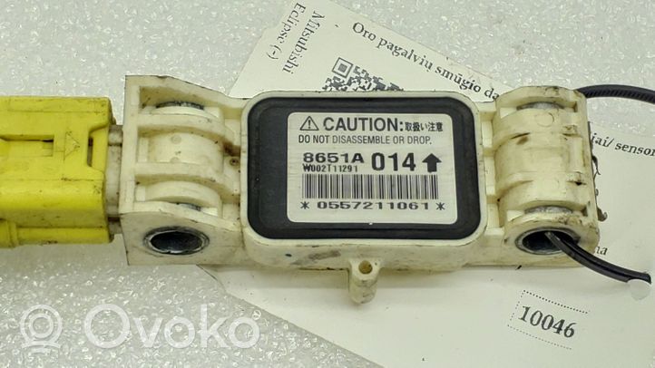Mitsubishi Eclipse Airbag deployment crash/impact sensor 8651A014