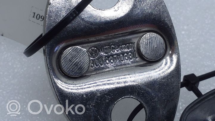 Skoda Fabia Mk3 (NJ) Boucle de verrouillage porte avant / crochet de levage 3C0837033C
