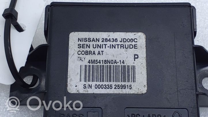 Nissan Qashqai+2 Sterownik / Moduł alarmu 28436JD00C