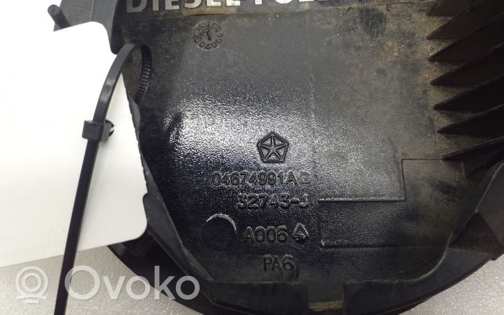 Jeep Cherokee Klapka wlewu paliwa 4716571