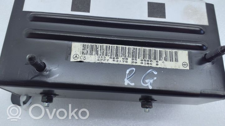 Mercedes-Benz CL C215 Takaoven turvatyyny 2158600805