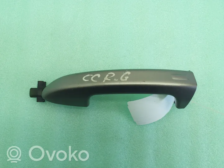 Volkswagen PASSAT B7 Front door exterior handle 3C0837210