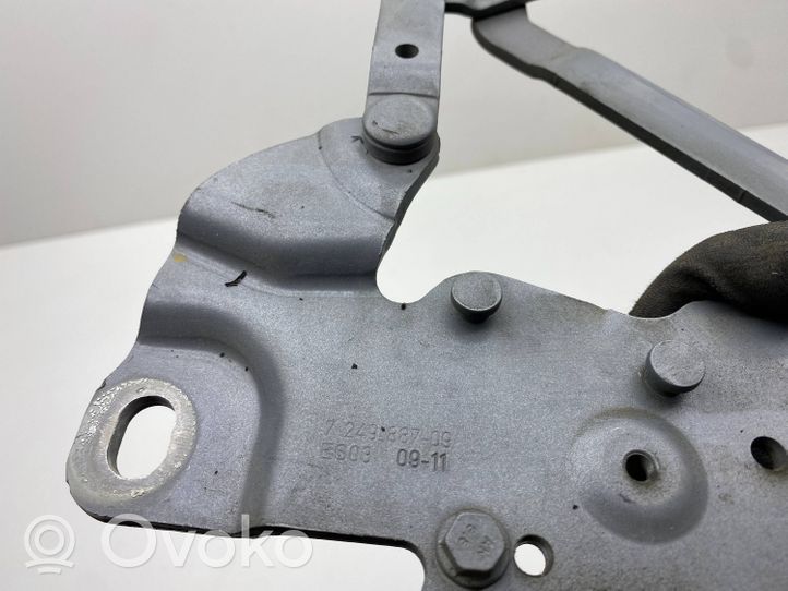 BMW 5 F10 F11 Cerniere del vano motore/cofano 7249887