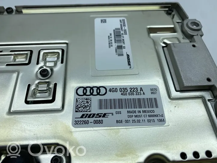 Audi A7 S7 4G Звукоусилитель 4G0035223A