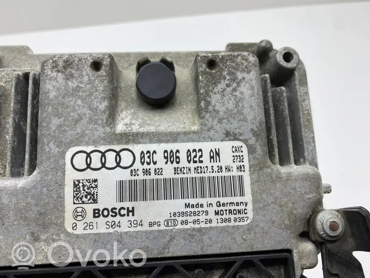 Audi A3 S3 A3 Sportback 8P Moottorin ohjainlaite/moduuli 03C906022AN