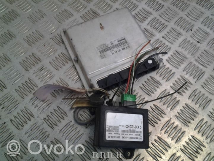 Mercedes-Benz Sprinter W901 W902 W903 W904 Komputer / Sterownik ECU i komplet kluczy A0001356179