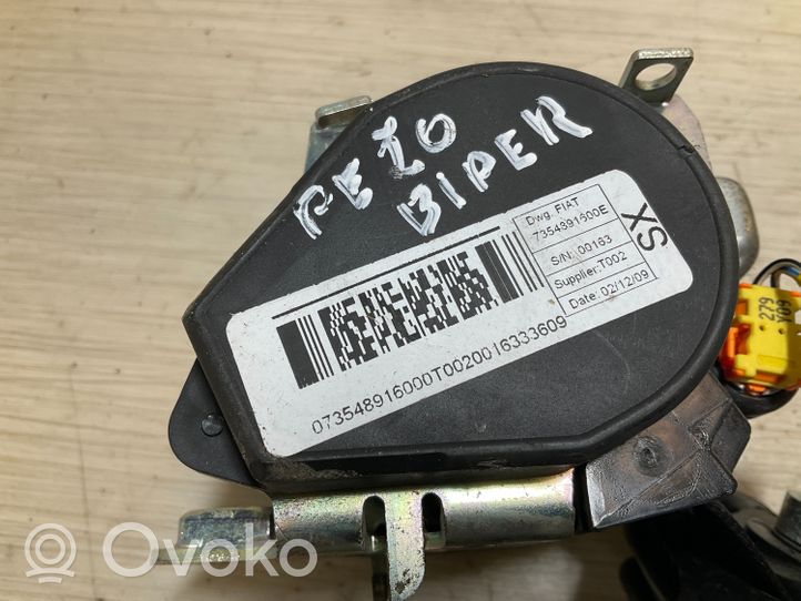 Peugeot Bipper Ceinture de sécurité avant 7354391600E