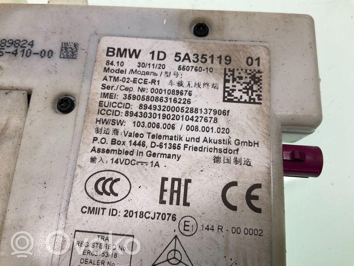 BMW 1 F40 Autres unités de commande / modules 0001089676