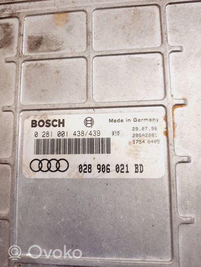 Audi A4 S4 B5 8D Centralina/modulo del motore 028906021BD