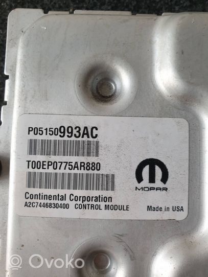 Chrysler 200 Calculateur moteur ECU P05150993AC