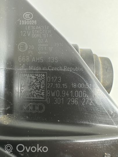 Audi A4 S4 B9 Lampa przednia 8W0941006