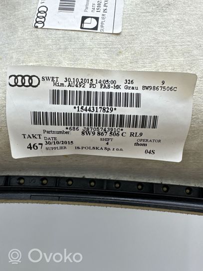 Audi A4 S4 B9 Podsufitka 8W9867506C