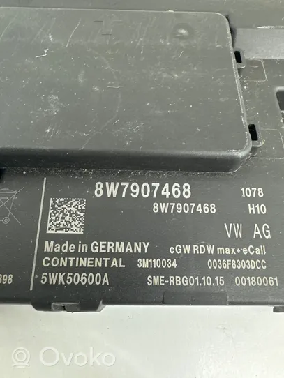 Audi A4 S4 B9 Modulo di controllo accesso 8W7907468