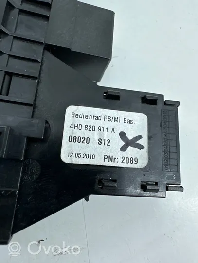 Audi A8 S8 D4 4H Hazard light switch 4H0820911A