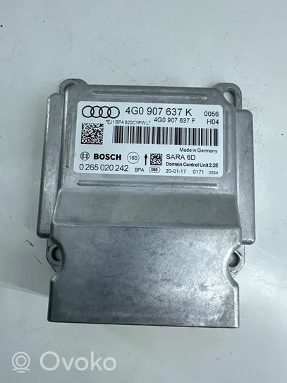 Audi A6 S6 C7 4G Moduł sterowania Gateway 4G0907637K
