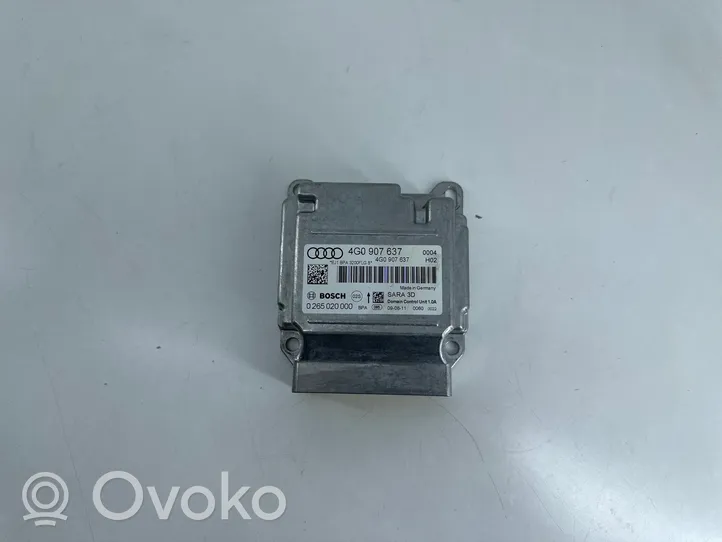 Audi A7 S7 4G ESP (stabilitātes sistēmas) vadības bloks 4G0907637