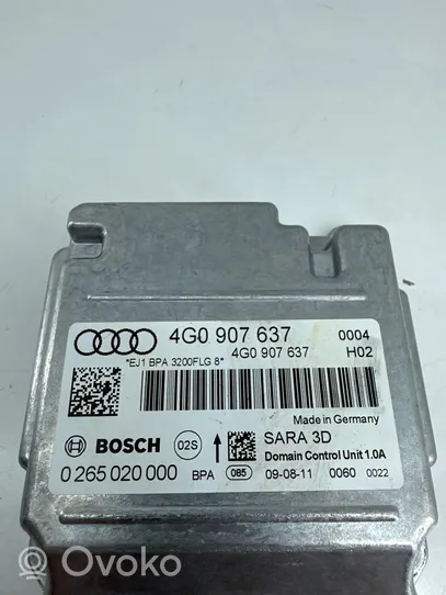 Audi A7 S7 4G Aktiivijousituksen ohjainlaite (ESP) 4G0907637