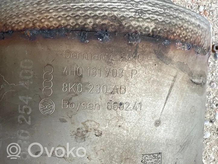 Audi A7 S7 4G Filtr cząstek stałych Katalizator / FAP / DPF 4H0131703P