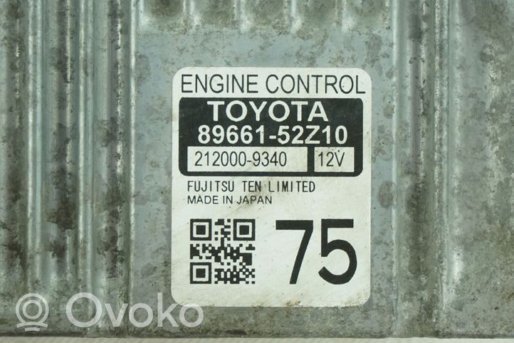 Toyota Verso-S Centralina/modulo del motore 8966152Z10