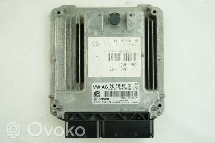 Audi A6 S6 C7 4G Unité de commande, module ECU de moteur 04L906021BP