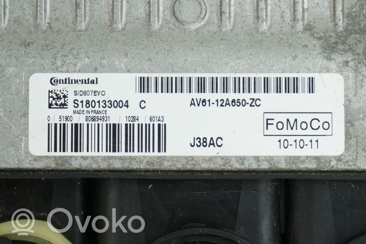 Ford C-MAX II Sterownik / Moduł ECU AV6112A650ZC