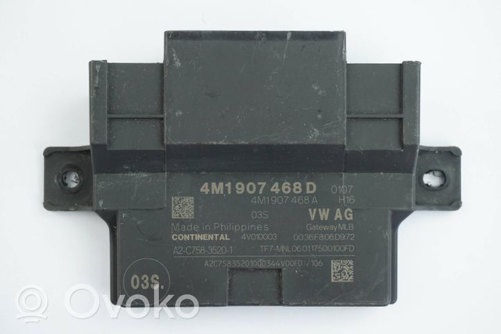 Audi A4 S4 B9 Moduł sterowania Gateway 4M1907468D