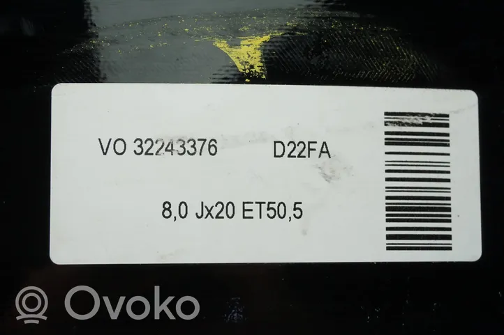 Volvo XC40 Cerchione in lega R20 32243376