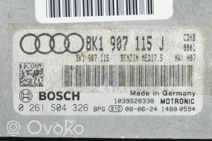 Audi A4 S4 B8 8K Sterownik / Moduł ECU 8K1907115J
