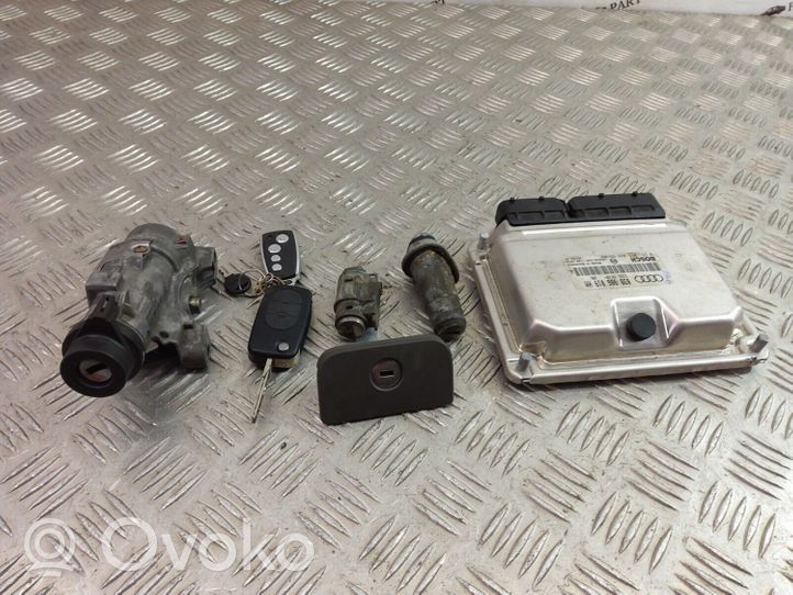 Audi A6 S6 C5 4B Kit centralina motore ECU e serratura 038906019HM