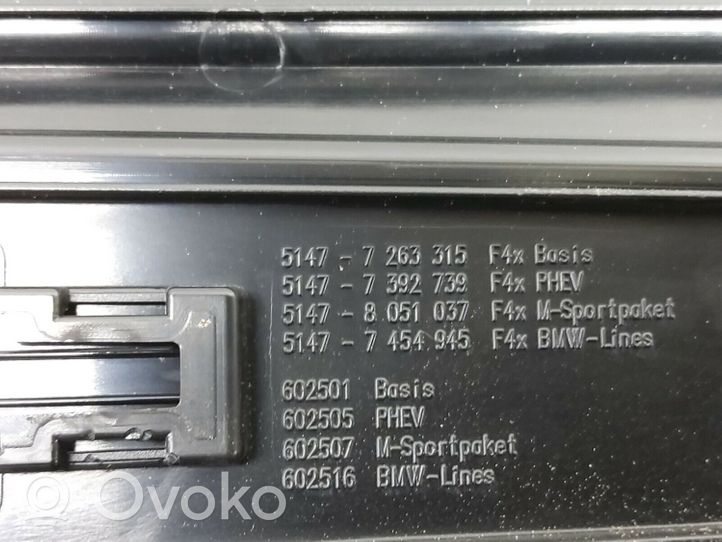 BMW X1 F48 F49 Sliekšņu apdares komplekts (iekšējais) 7263315