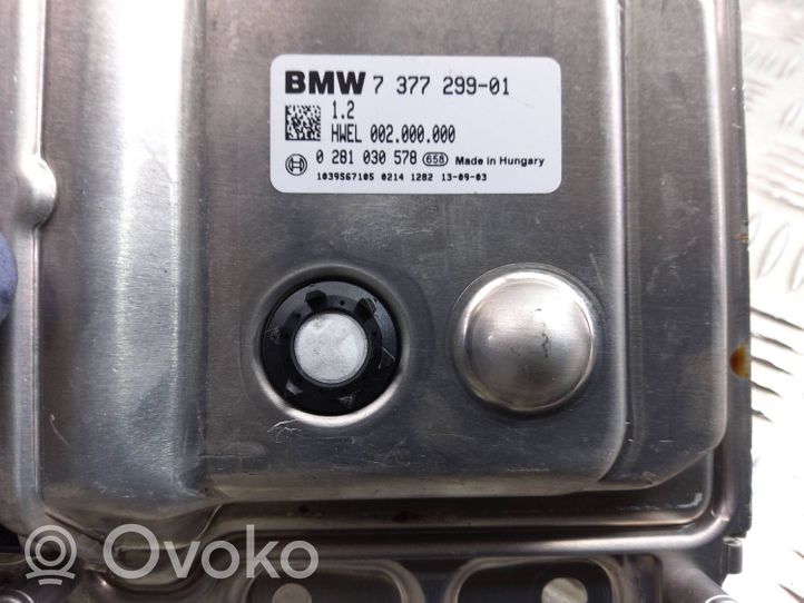 BMW 5 F10 F11 Reducing agents exhaust control unit 7377299