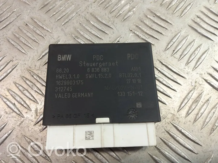 BMW X3 F25 Pysäköintitutkan (PCD) ohjainlaite/moduuli 6836883