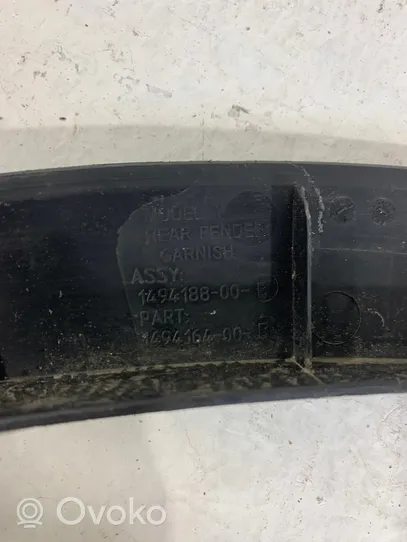 Tesla Model Y Rivestimento passaruota posteriore 149418800B