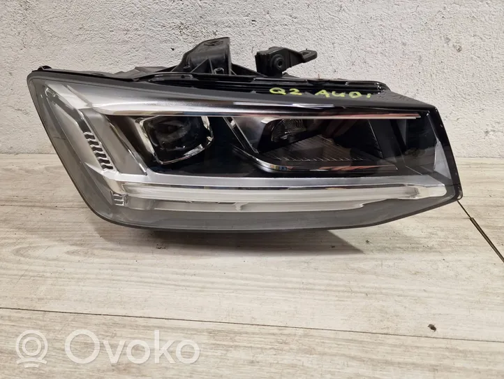 Audi Q2 - Lampa przednia 81a941034