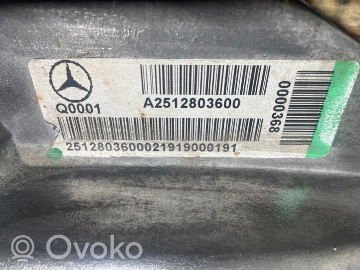 Mercedes-Benz ML W166 Vaihdelaatikon vaihteenvaihtajan kotelo A2512803600