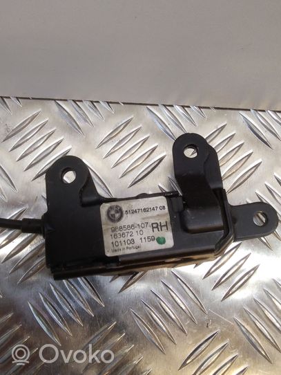 BMW X5 E70 Blocco/chiusura/serratura del portellone posteriore/bagagliaio 988586107