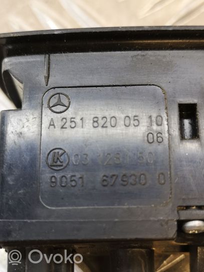 Mercedes-Benz B W245 Sähkötoimisen ikkunan ohjauskytkin A2518200510