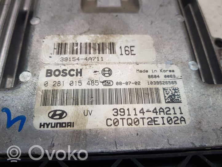 Hyundai H-1, Starex, Satellite Calculateur moteur ECU 0281015485