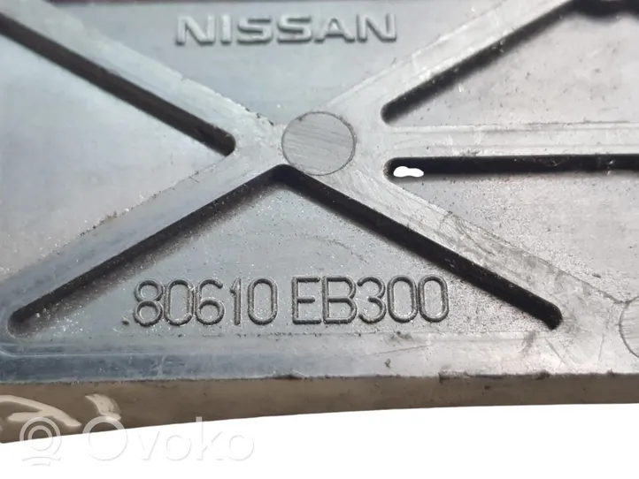 Nissan Qashqai Laikiklis/ kronšteinas išorinės atidarymo rankenos galinių durų 80610EB300