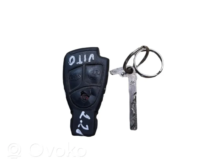 Mercedes-Benz Vito Viano W639 Užvedimo raktas (raktelis)/ kortelė 