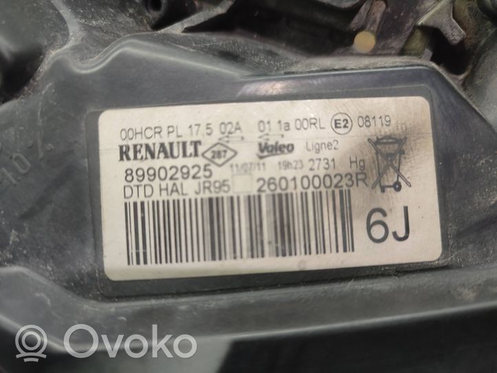 Renault Scenic III -  Grand scenic III Lampa przednia 260100023R