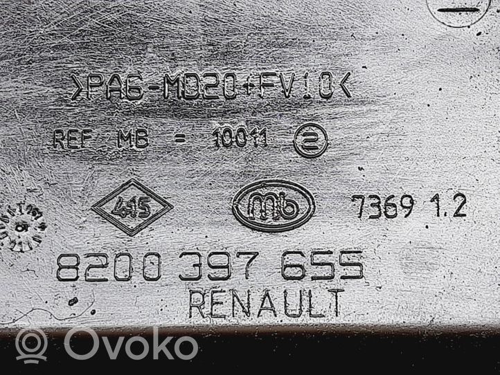 Renault Vel Satis Osłona górna silnika 8200397655