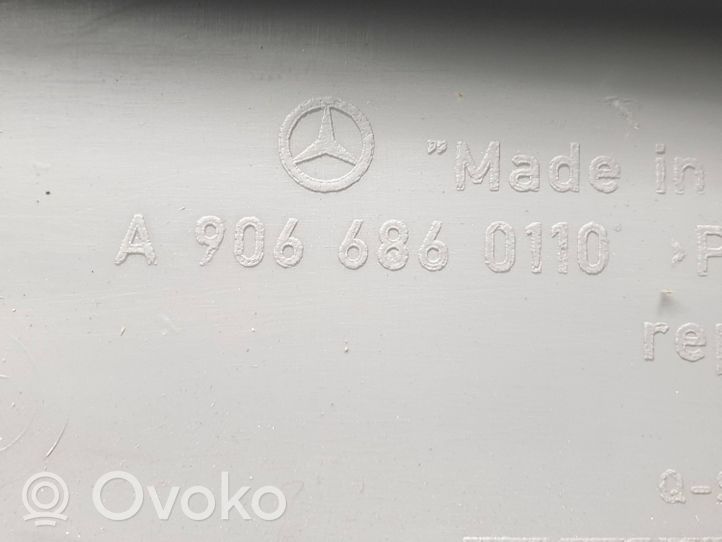 Mercedes-Benz Sprinter W906 Copertura del rivestimento del sottoporta anteriore A9066860110
