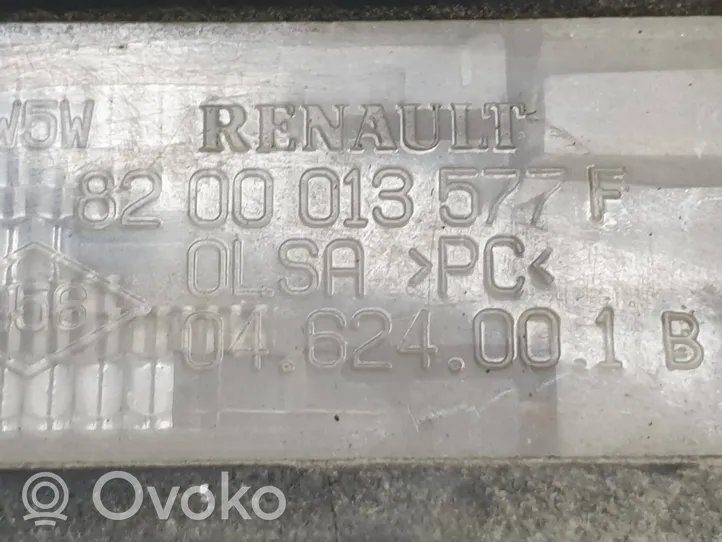 Renault Espace -  Grand espace IV Éclairage de plaque d'immatriculation 8200013577
