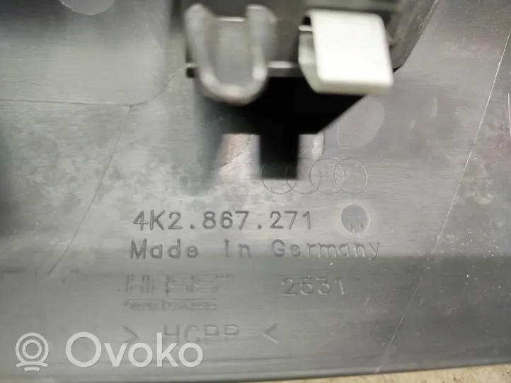 Audi A7 S7 4K8 Etuoven kynnyksen suojalista 4K2867271