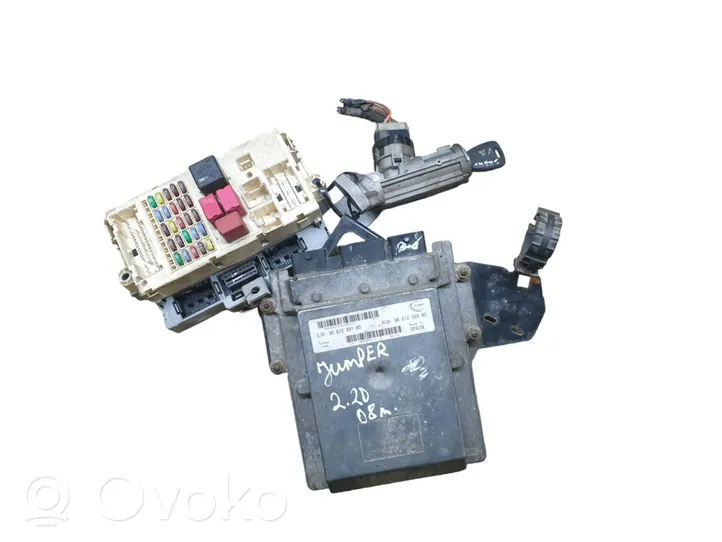 Citroen Jumper Komputer / Sterownik ECU i komplet kluczy 9663289180