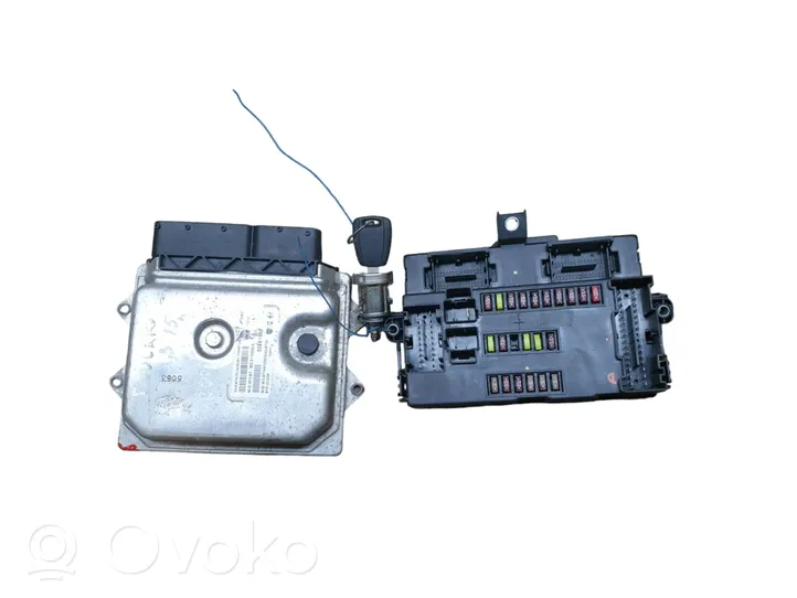 Fiat Ducato Engine ECU kit and lock set 55261988