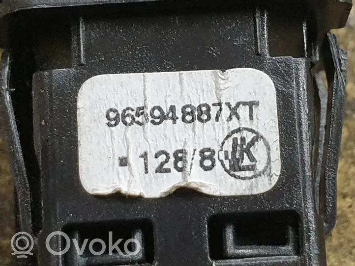Citroen Berlingo Przycisk / Włącznik czujnika parkowania PDC 96594887XT